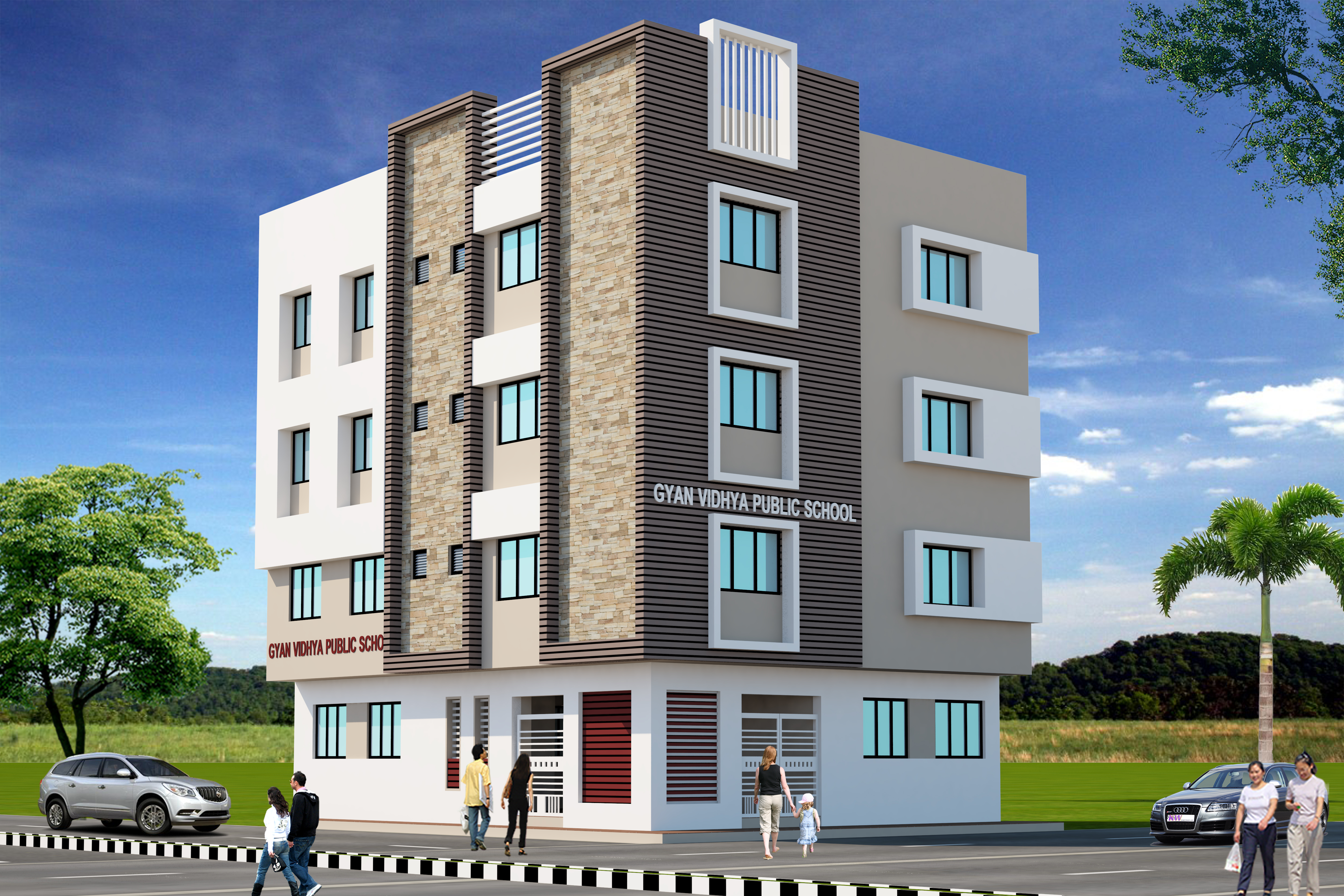 Gyanvidhya Public School Logo